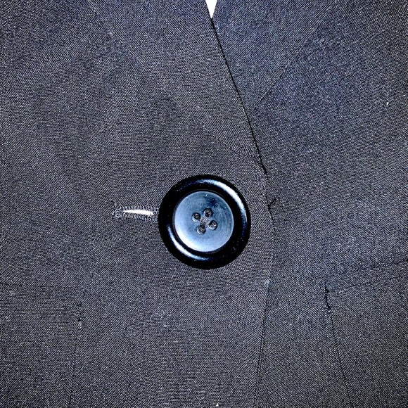 Hollywould Blazer Jacket: Black Solid Size XS - Picture 5 of 9